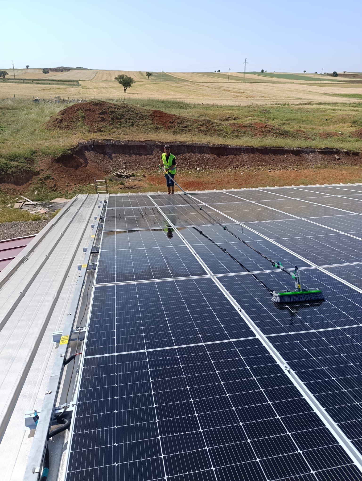 GES (Güneş Paneli) Temizliği - Denizli profesyonel temizlik hizmeti